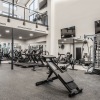 Open and well-lit fitness center